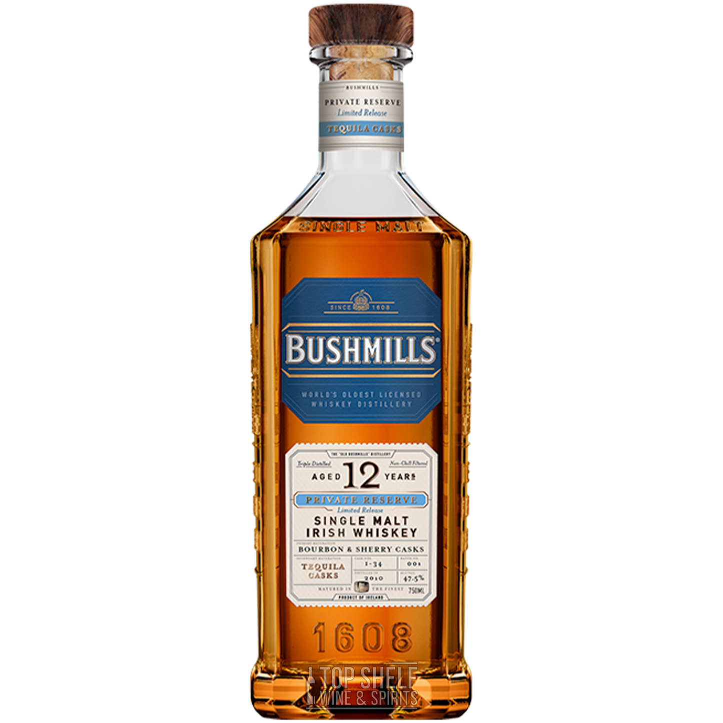 Bushmills Tequila Cask 12 Year Private Reserve Whiskey