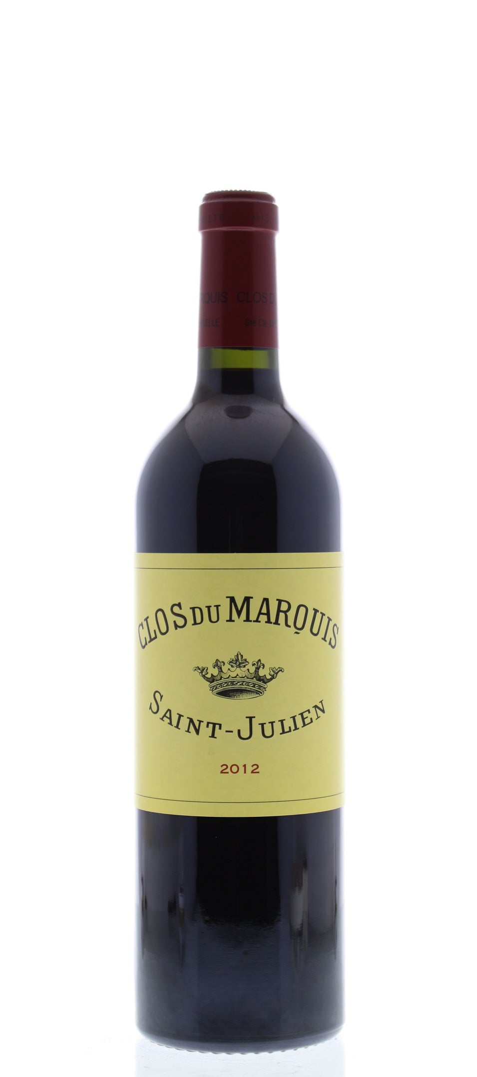 Clos du Marquis  2012 Front Bottle Shot