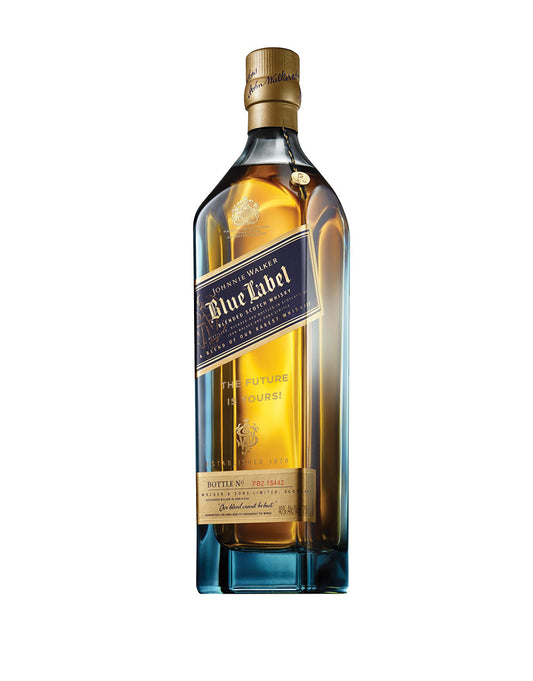 JOHNNIE WALKER BLUE LABEL® - 'THE FUTURE IS YOURS!' ENGRAVED BOTTLE BLENDED SCOTCH WHISKY 750 ML