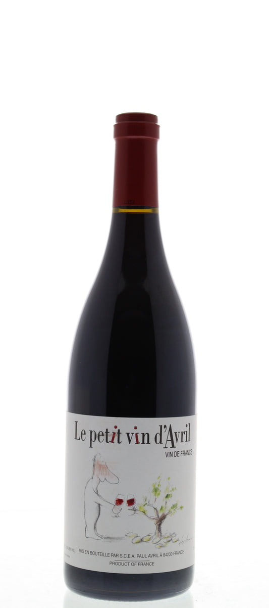 Clos des Papes Le Petit Vin d'Avril Rouge Front Bottle Shot