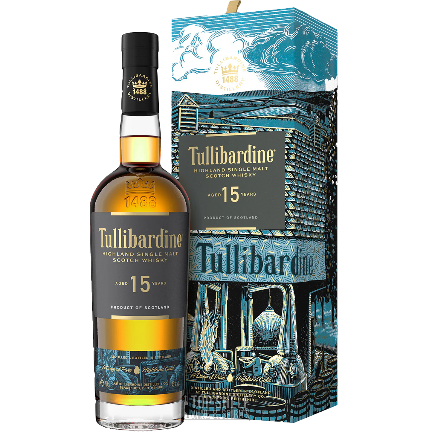 Tullibardine 15 Year Highland Single Malt Scotch