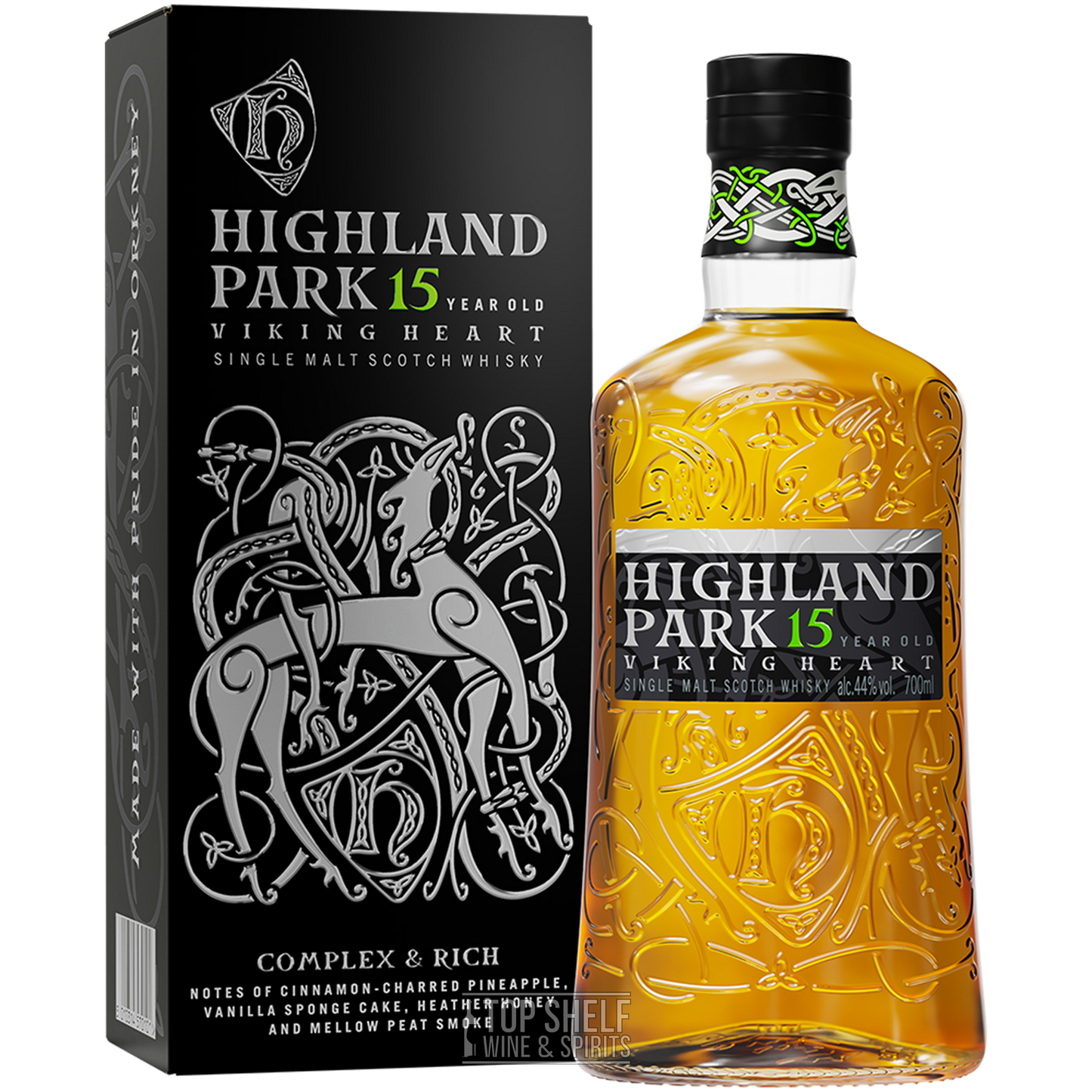 Highland Park 15 Year Viking Heart Single Malt Scotch