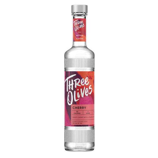 THREE OLIVESÂ® CHERRY VODKA 750 ML