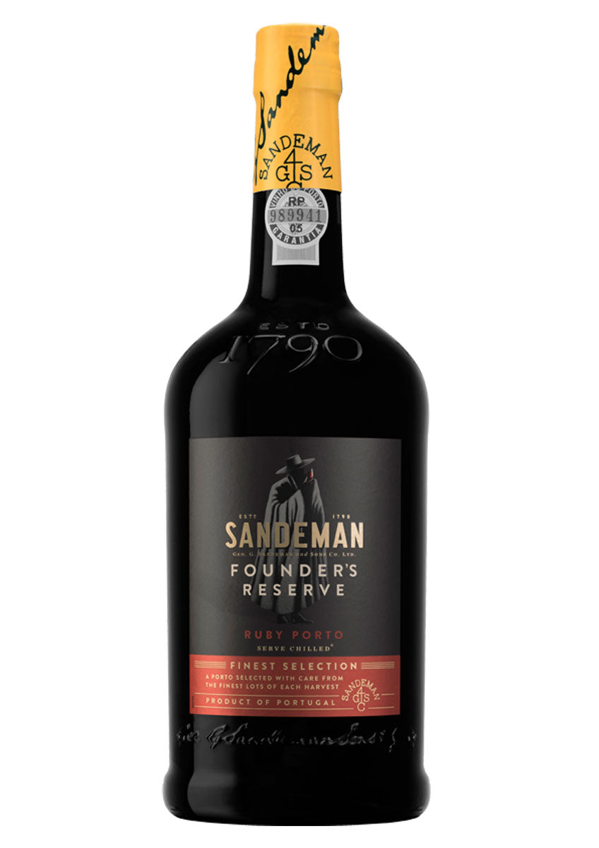 Sandeman Founders Reserve Ruby Port Front Bottle Shot
