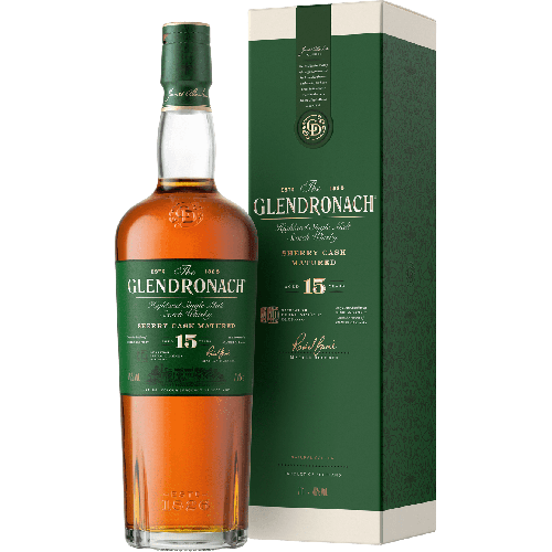 Glendronach 15 Year Old Single Malt Scotch Whisky