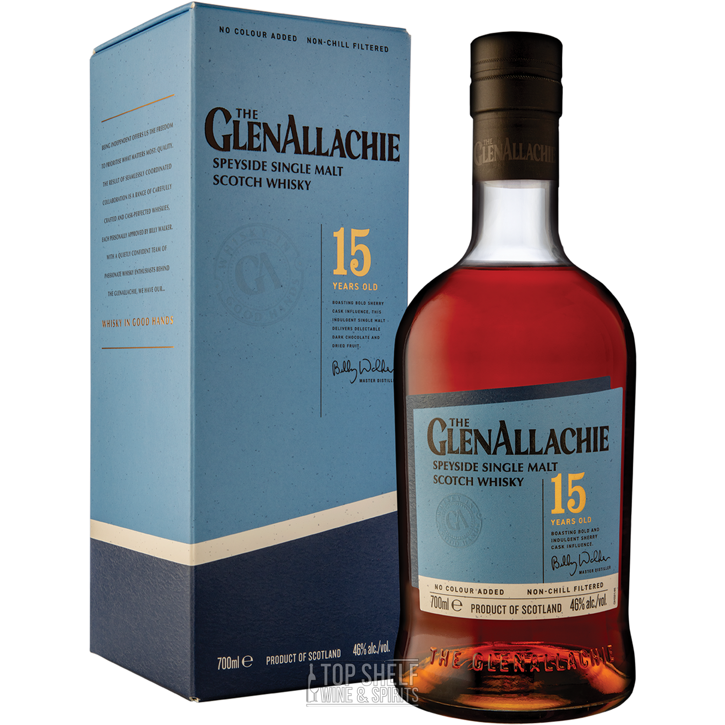 GlenAllachie 15 Year Single Malt Scotch