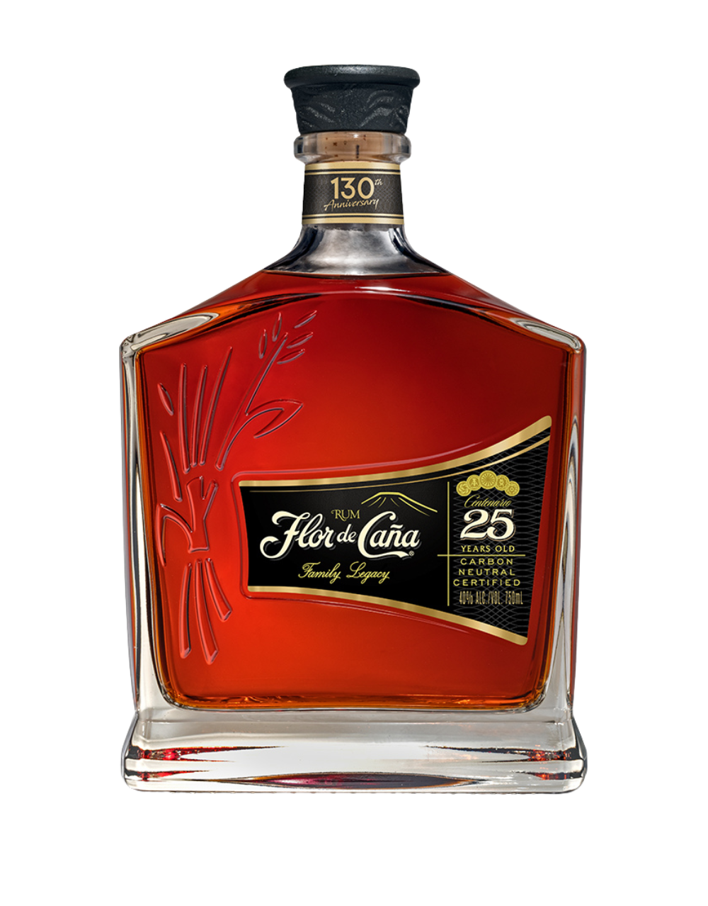 FLOR DE CAÑA 25 YEAR RUM 750 ML