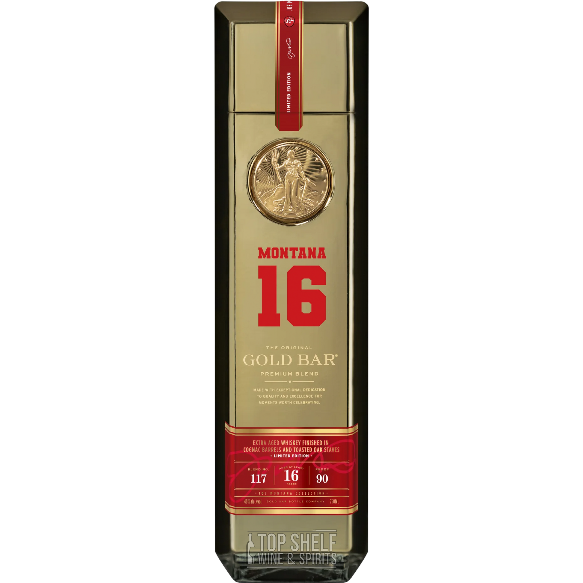 Gold Bar Joe Montana Blend 117 Whiskey