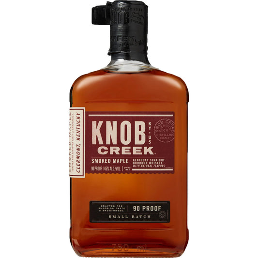 KNOB CREEK SMOKED MAPLE BOURBON WHISKEY 750 ML