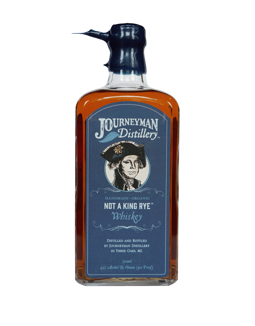 JOURNEYMAN DISTILLERY NOT A KING RYE WHISKEY 750 ML