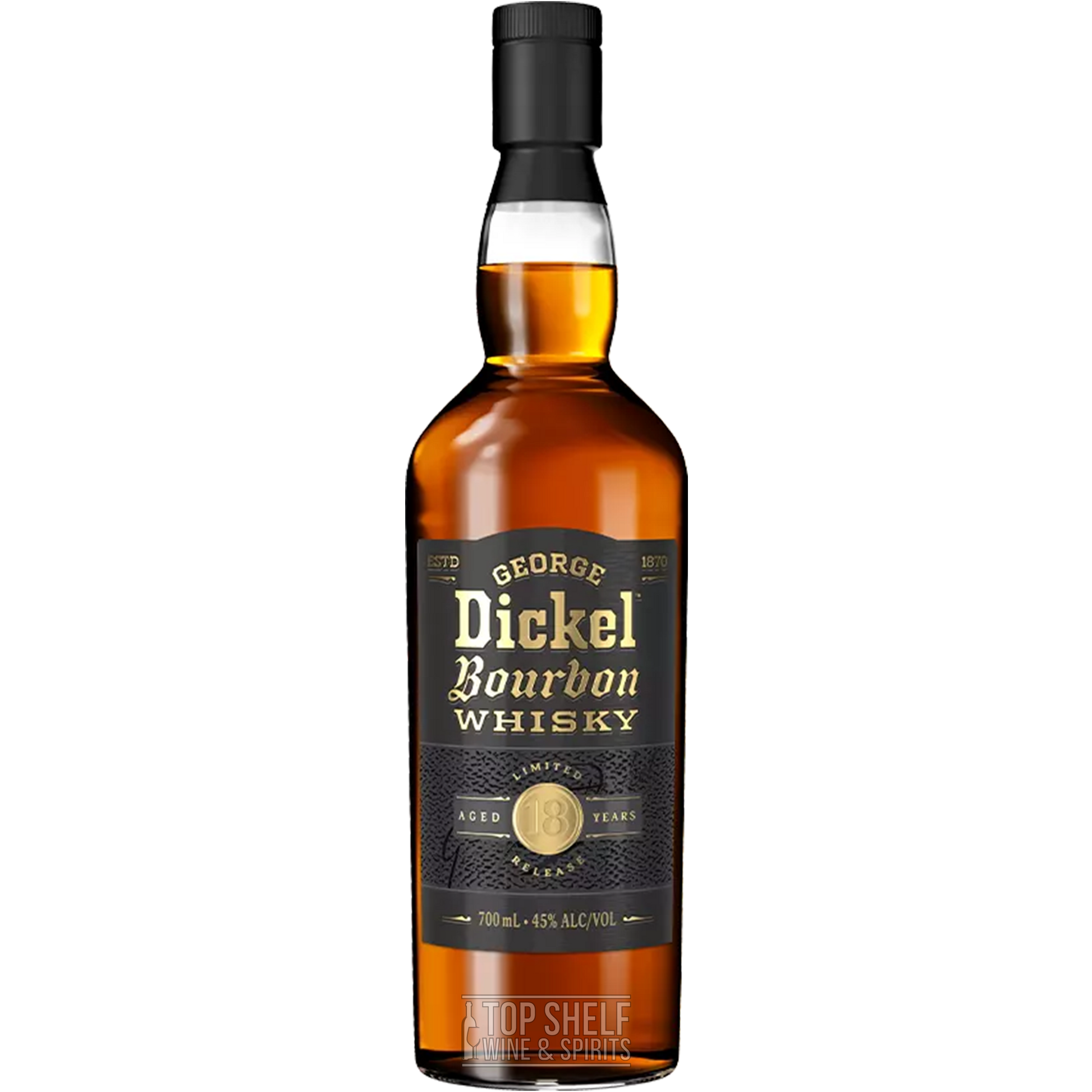 George Dickel 18 Year Limited Release Bourbon 700ml