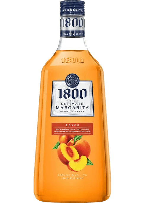 1800 Peach Ultimate Margarita  -  1.75L
