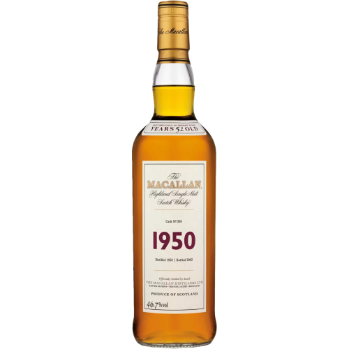 1950 The Macallan Fine & Rare Vintage Single Malt Scotch Whisky
