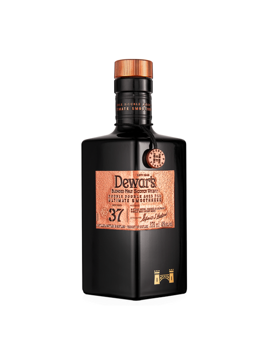 DEWAR’S DOUBLE DOUBLE 37 YEAR OLD BLENDED MALT SCOTCH WHISKY 375 ML