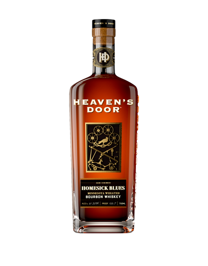 HEAVEN'S DOOR HOMESICK BLUES MINNESOTA WHEATED BOURBON WHISKEY