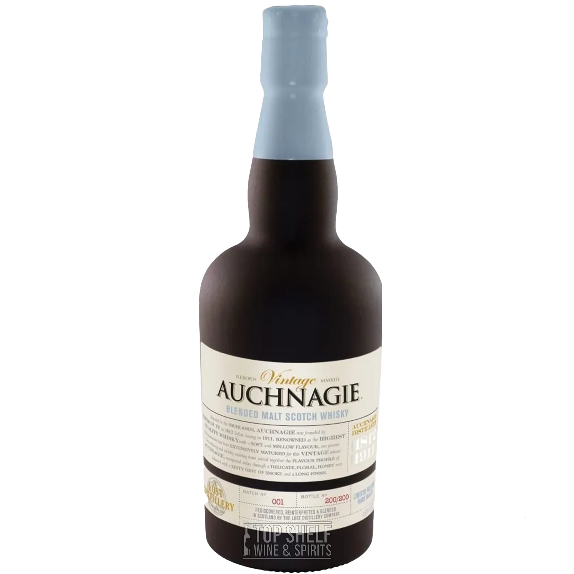 Lost Distillery Auchnagie Vintage Blended Malt Scotch Whiskey