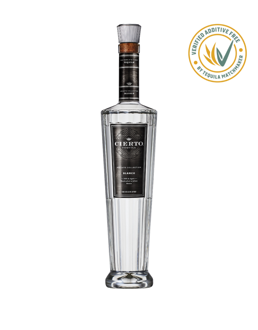 CIERTO TEQUILA PRIVATE COLLECTION BLANCO 750 ML