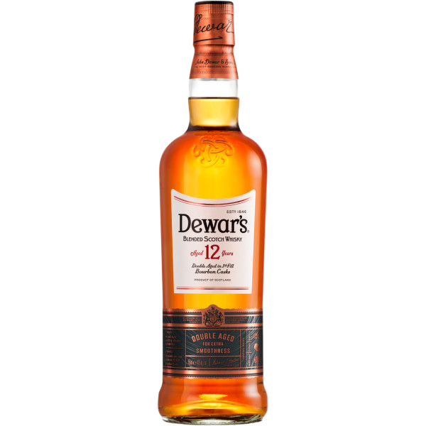 DEWAR'S 12 YEAR OLD BLENDED SCOTCH WHISKY PERSONALIZED 750 ML