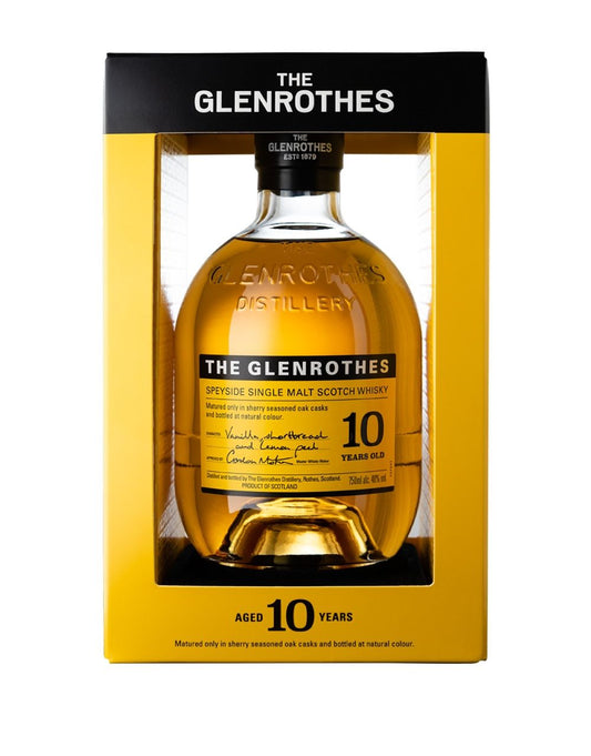 THE GLENROTHES 10 YEAR OLD SINGLE MALT WHISKY 750 ML