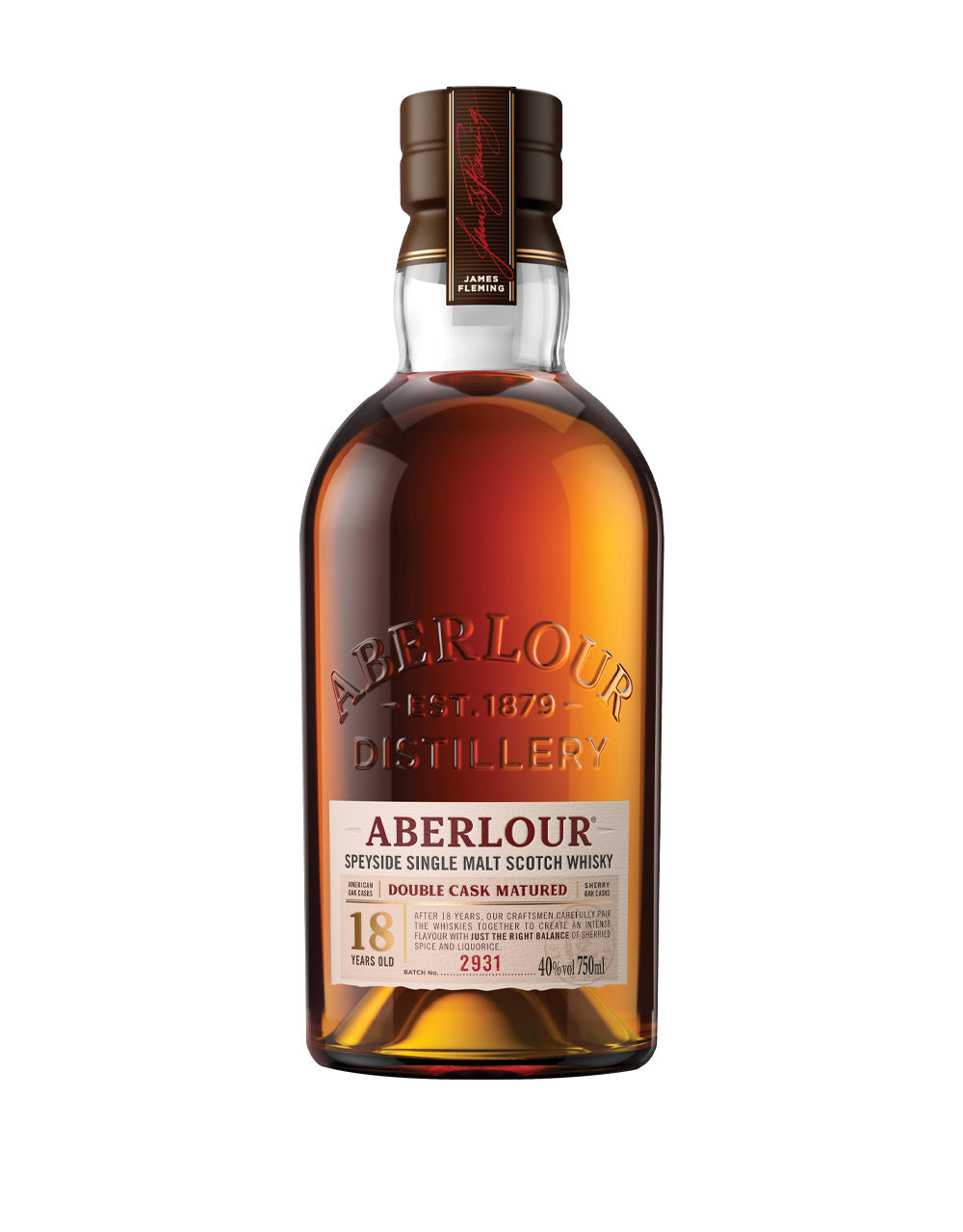 ABERLOUR 18 YEAR OLD SCOTCH WHISKEY 750 ML