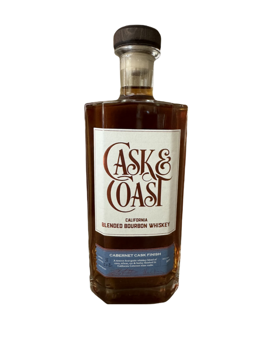 CASK & COAST CABERNET CASK-FINISH SMALL BATCH CALIFORNIA BOURBON 700 ML