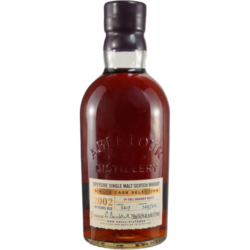 2002 Aberlour Single Cask Selection 18 Year Old Vintage Single Malt Scotch Whisky