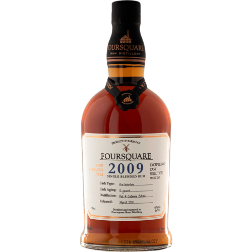 2008 Foursquare Rum Distillery Exceptional Cask Selection Mark XXI Single Blended Rum