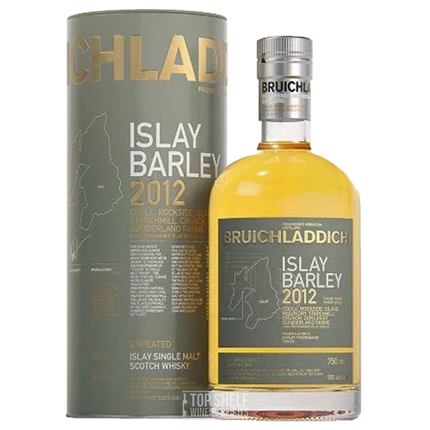 Bruichladdich 2012 Islay Barley Single Malt Scotch