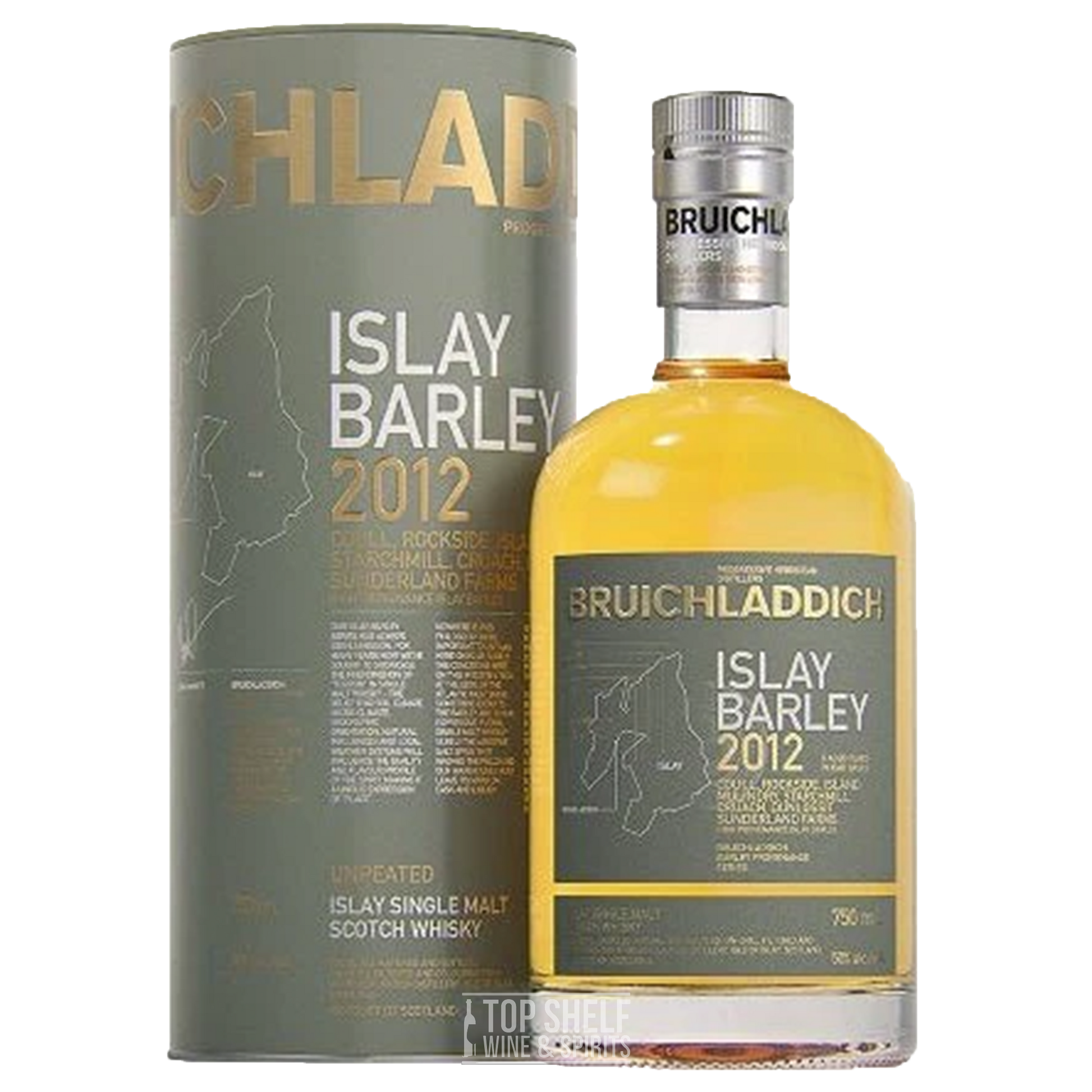 Bruichladdich 2012 Islay Barley Single Malt Scotch