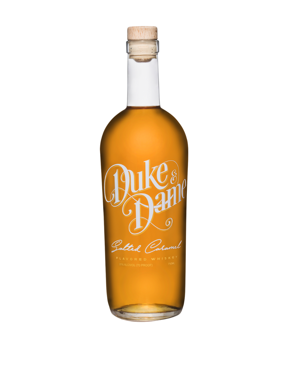 DUKE & DAME SALTED CARAMEL WHISKEY 750 ML