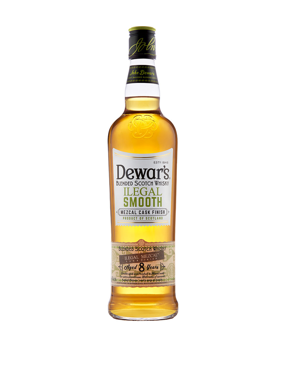 DEWAR'S ILEGAL SMOOTH BLENDED WHISKEY 750 ML
