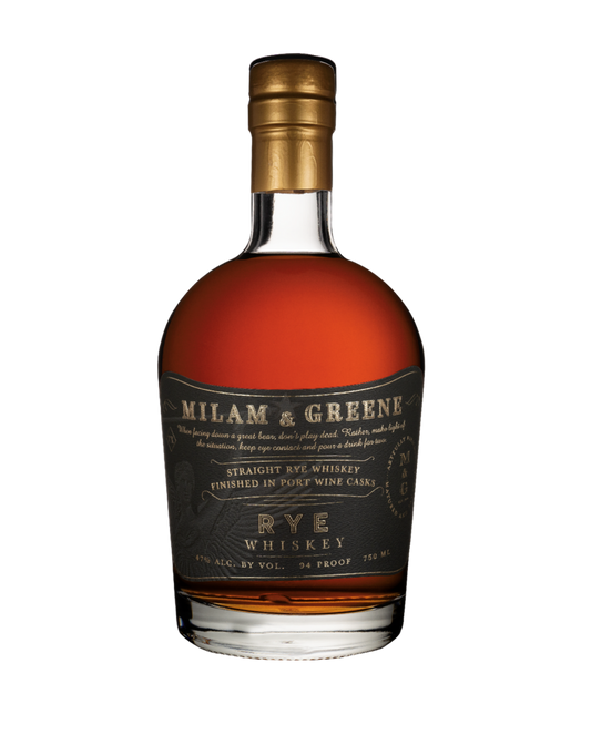 MILAM & GREENE PORT CASK FINISHED RYE 750 ML