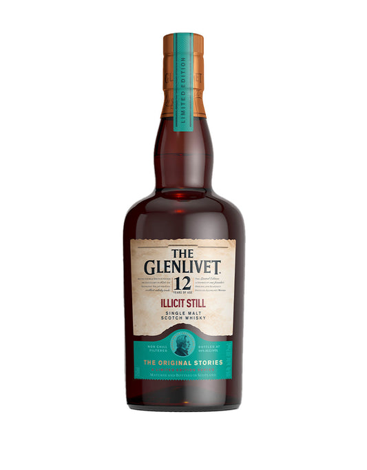 THE GLENLIVET ILLICIT STILL SINGLE MALT SCOTCH WHISKY 750 ML
