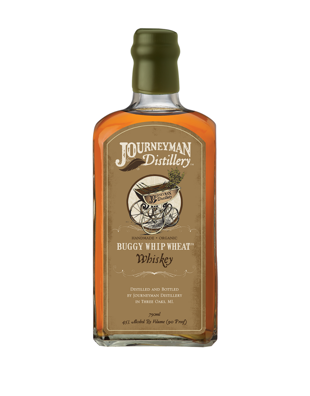 JOURNEYMAN DISTILLERY BUGGY WHIP WHEAT WHISKEY 750 ML