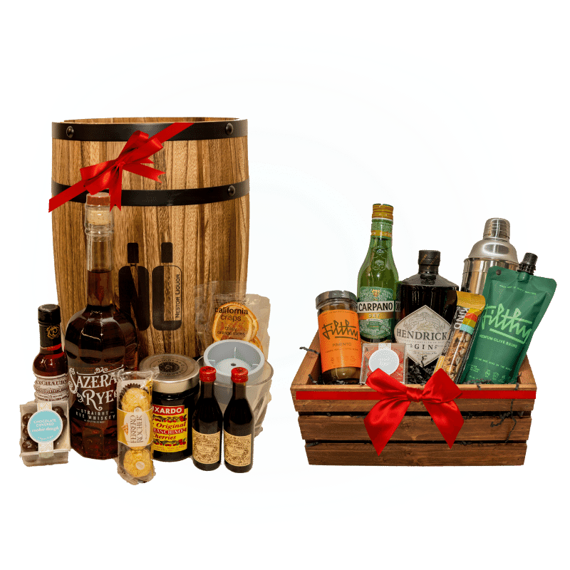 Build Your Own Gift Basket - Oak Barrel