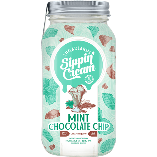 Sugarlands Mint Chocolate Chip Sippinâ€™ Cream Liqueur