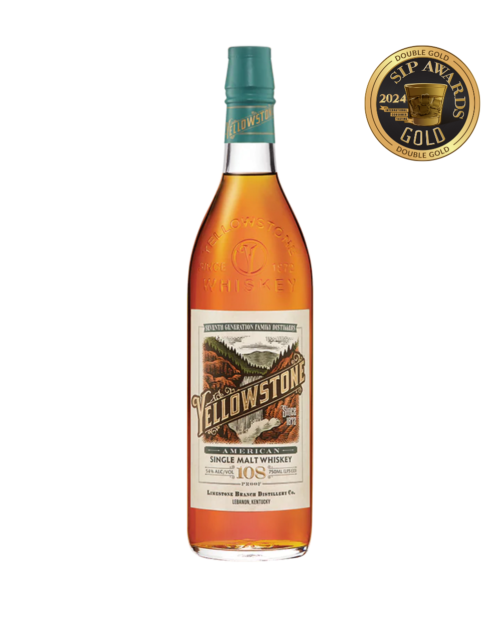 YELLOWSTONE AMERICAN SINGLE MALT WHISKEY 750 ML