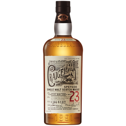 CRAIGELLACHIE 23 YEAR OLD SINGLE MALT WHISKY 750 ML