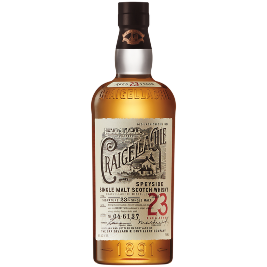 CRAIGELLACHIE 23 YEAR OLD SINGLE MALT WHISKY 750 ML