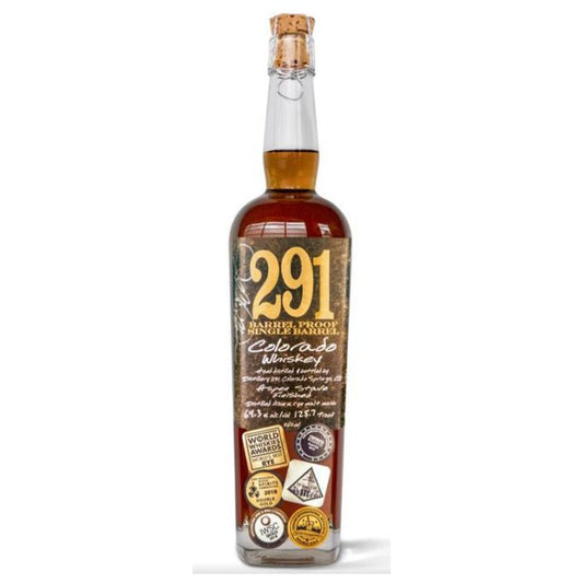 291 Barrel Proof Colorado Whiskey 750ml