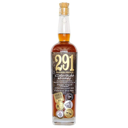 291 Barrel Proof Single Barrel Colorado Whiskey 750ml