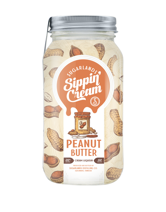 SUGARLANDS PEANUT BUTTER SIPPIN' CREAM 750 ML