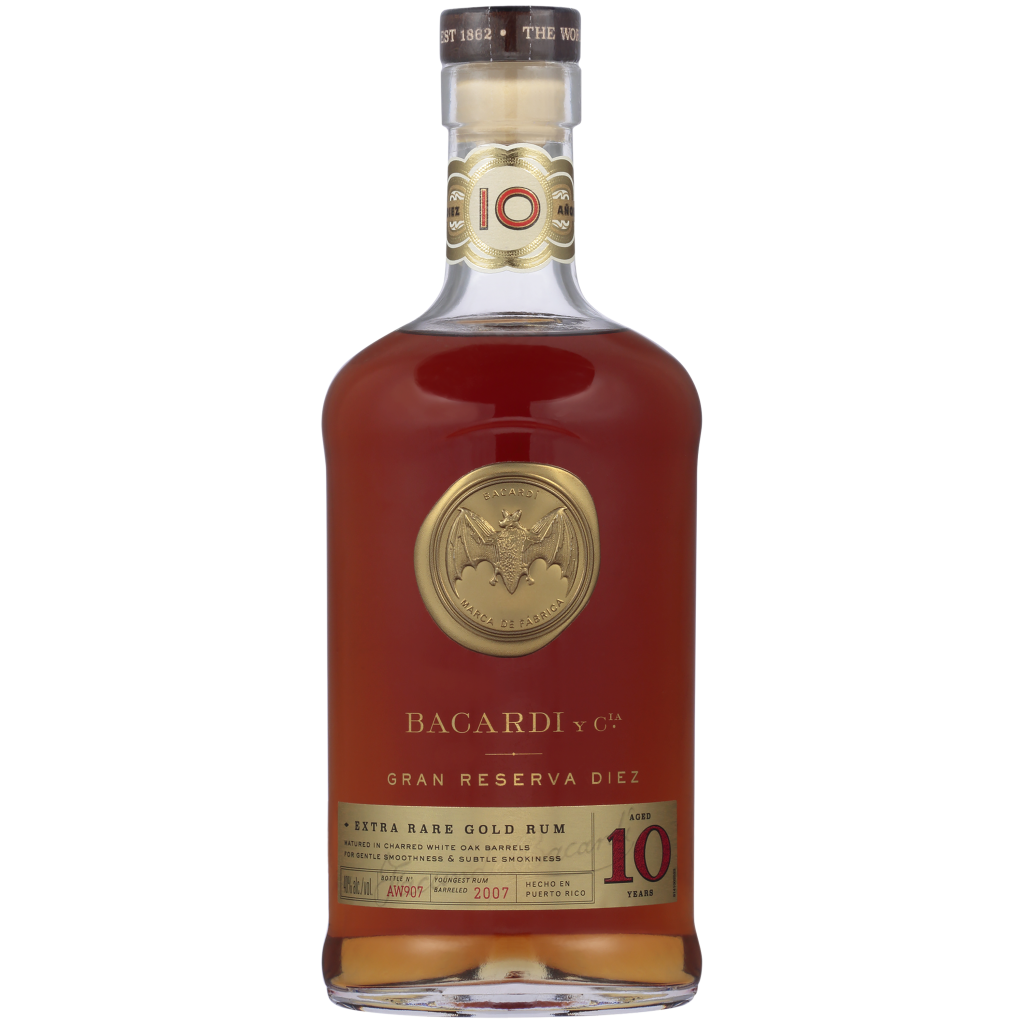 BACARDÍ GRAN RESERVA DIEZ RUM 750 ML