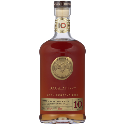 BACARDÍ GRAN RESERVA DIEZ RUM 750 ML