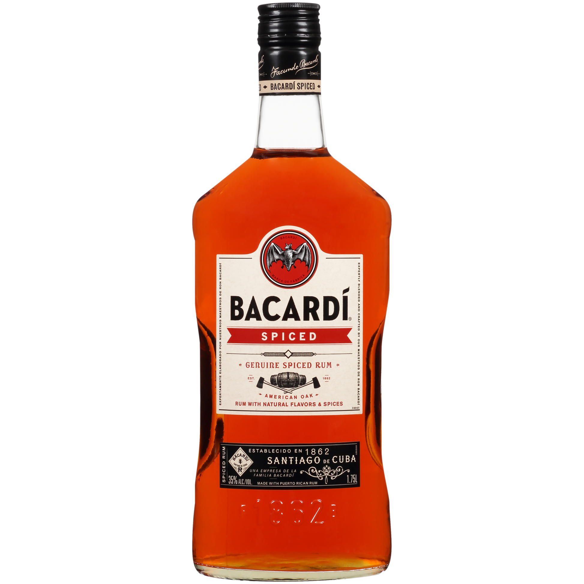 BACARDÃ SPICED RUM 1.75 L
