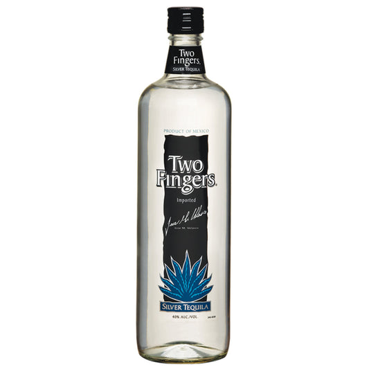 TWO FINGERS SILVER TEQUILA 1.75 L