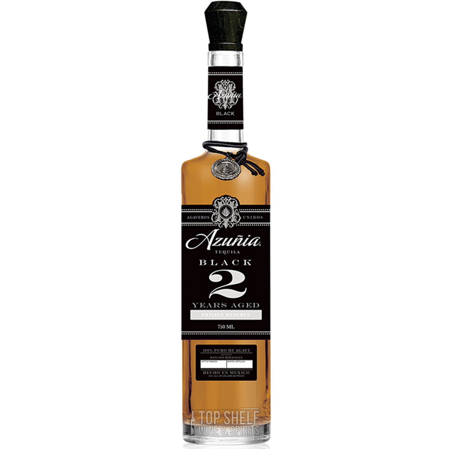 Azunia Black Label Special Edition Anejo 2 Year Tequila