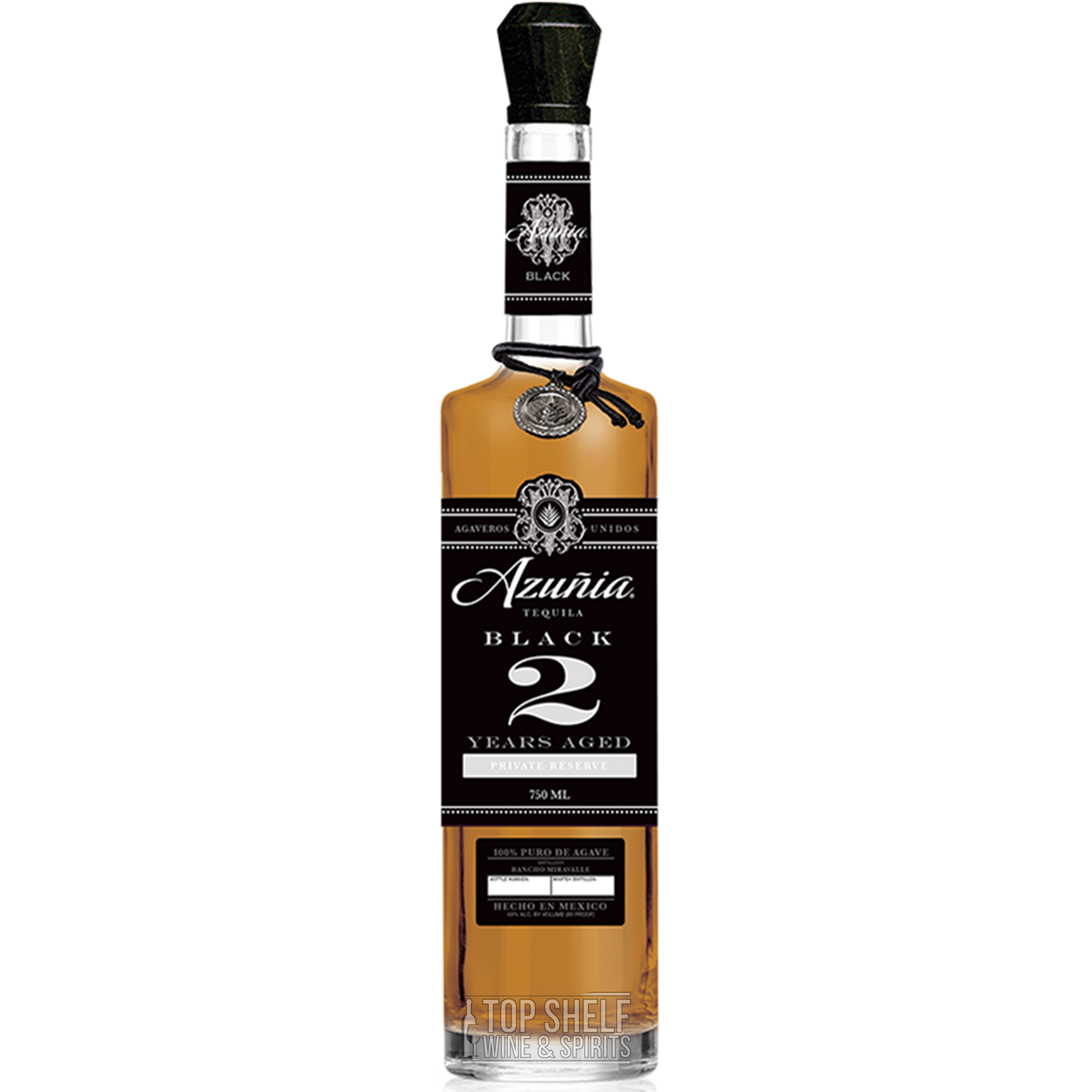 Azunia Black Label Special Edition Anejo 2 Year Tequila