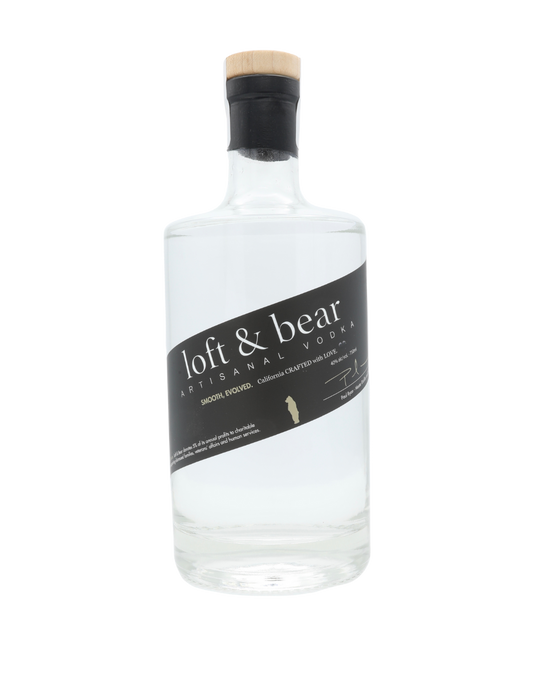 LOFT & BEAR ARTISANAL VODKA 750 ML