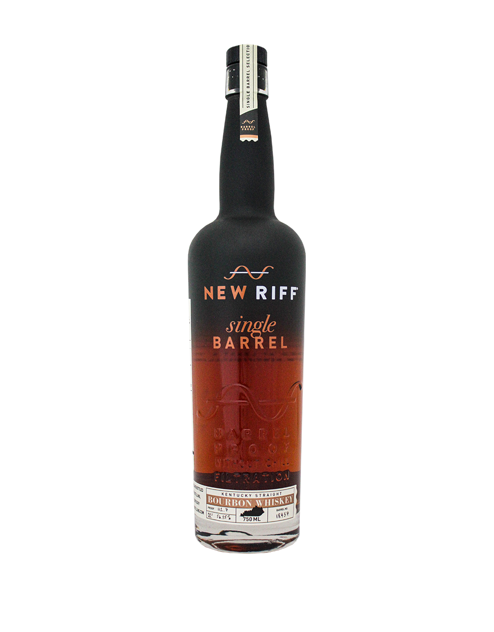 NEW RIFF BARREL PROOF BOURBON WHISKEY S2B34 750 ML